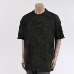 GIC 오버핏 반짝이 라운드 반팔티5413 - 블랙1076