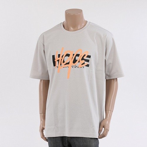 b71ad6561debb010ce9a555d2bd89a18.jpg JM 쿨슛 호프나염 라운드 반팔티5428 - L베이지 - 이미지 1