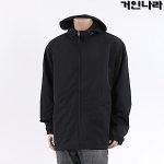 KMK N/C 바람막이 후드 점퍼2901 - 블랙