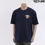 JM 쿨슛 곰돌이전사 라운드 반팔티4512 - 네이비