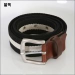 심플 라인 면벨트8104 - 블랙