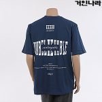 KMK UNIE 라운드 반팔티4226 - 네이비