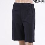 T2M 린넨 딥밴딩 스판 반바지4501 - 다크네이비