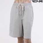 ML 크링클 밴드 반바지4502 - L그레이