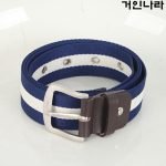 심플 라인 면벨트8104 - 네이비